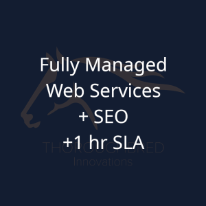 Fully Managed Web Services and SEO and 1 hr SLA at Thoroughbred Innovations