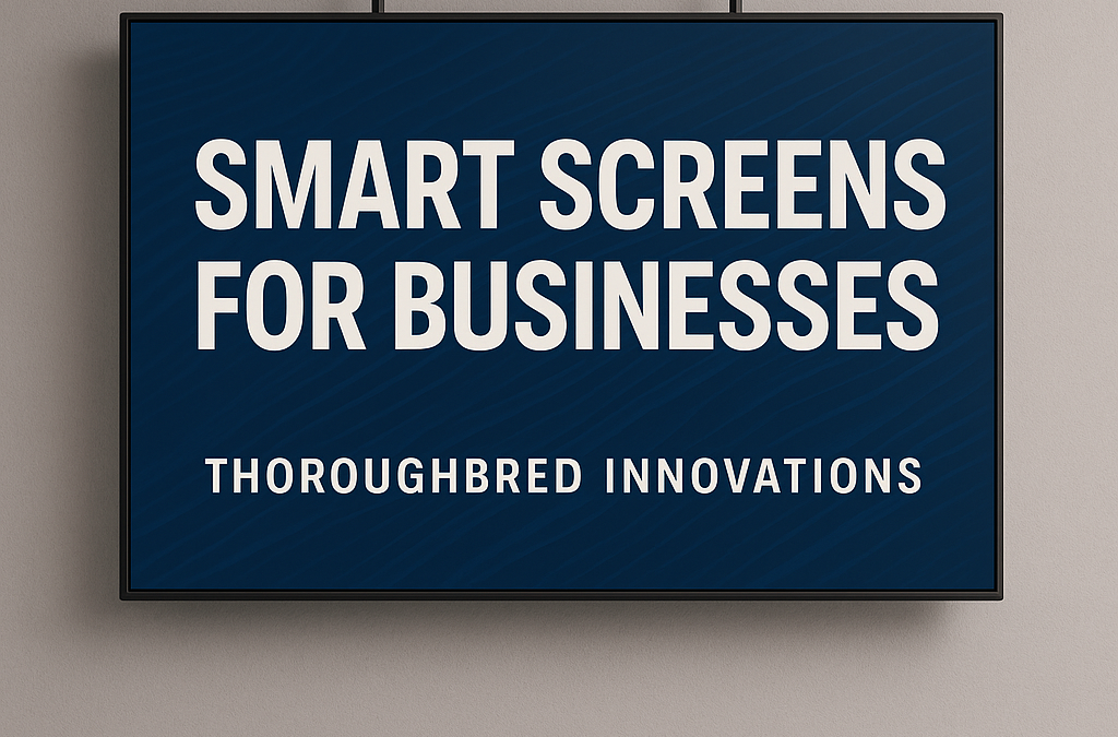 Smart Screens for Businesses: What They Are and How They Help You Sell More