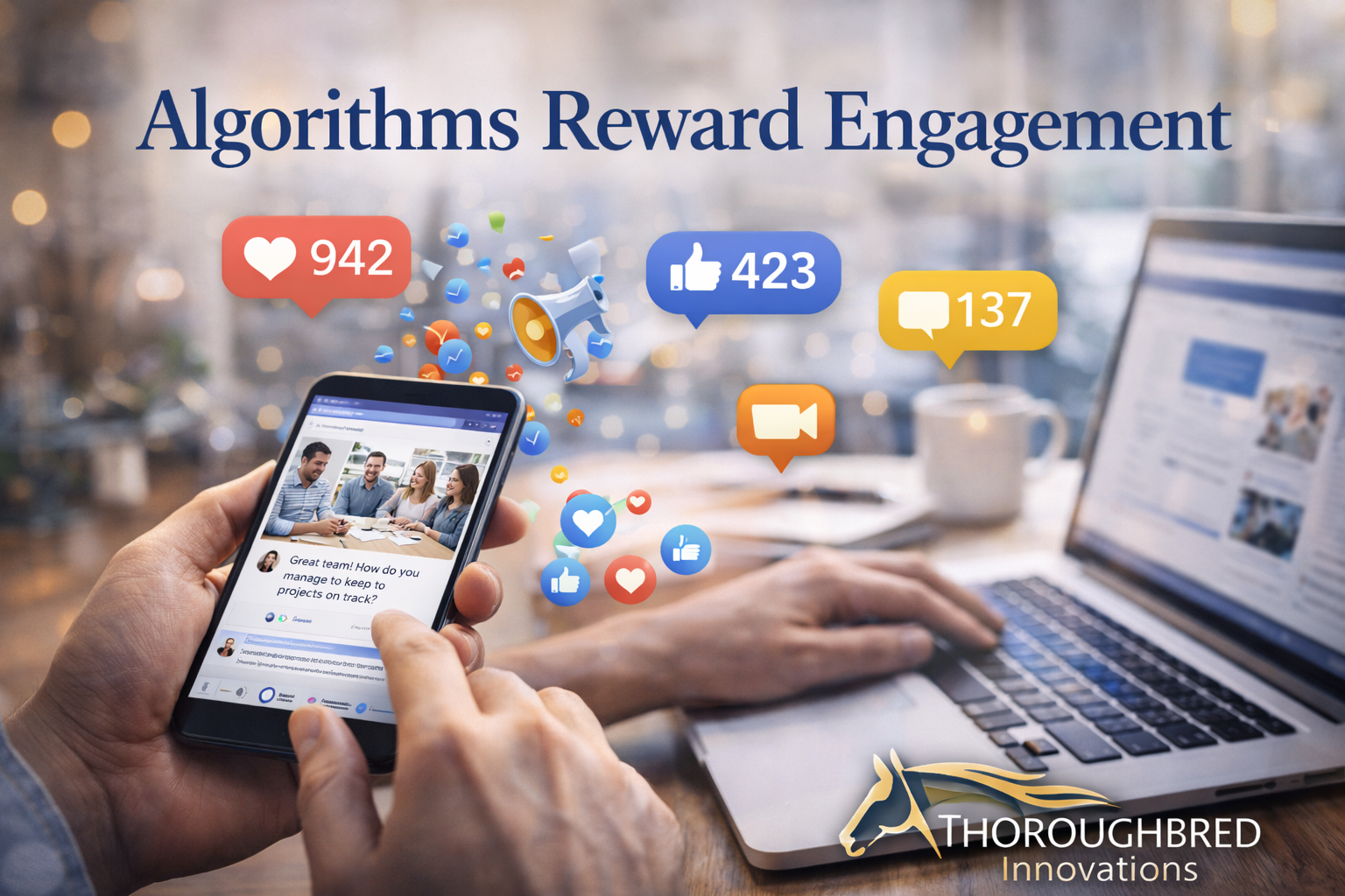 algorithms reward engagement ky social media managers