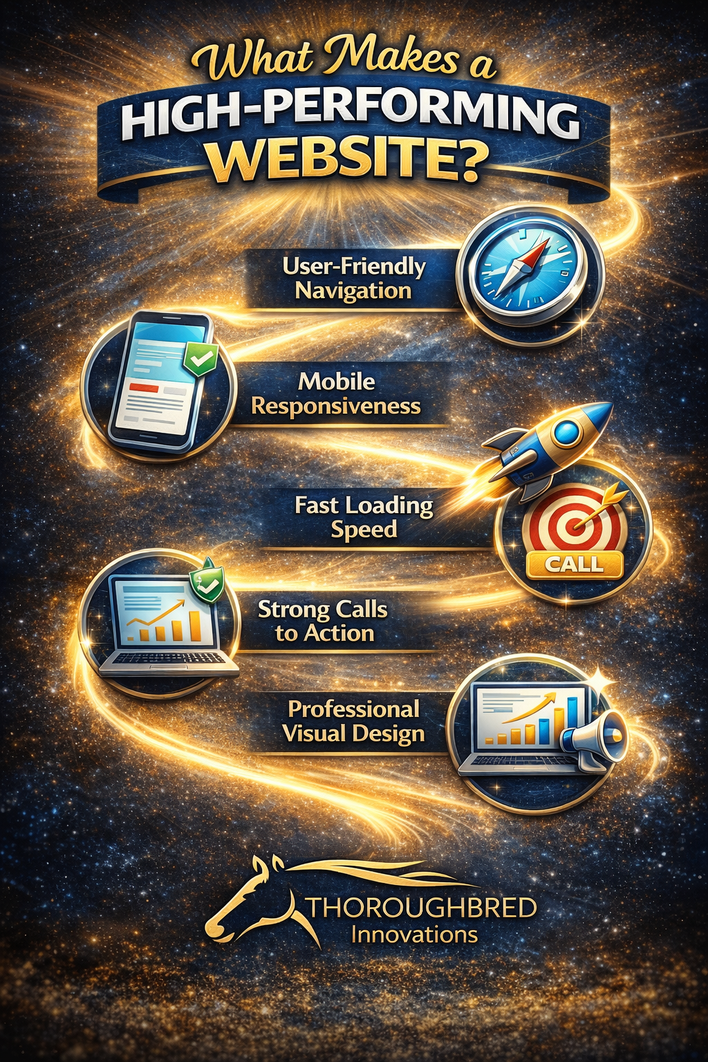 high performing website lexington website design