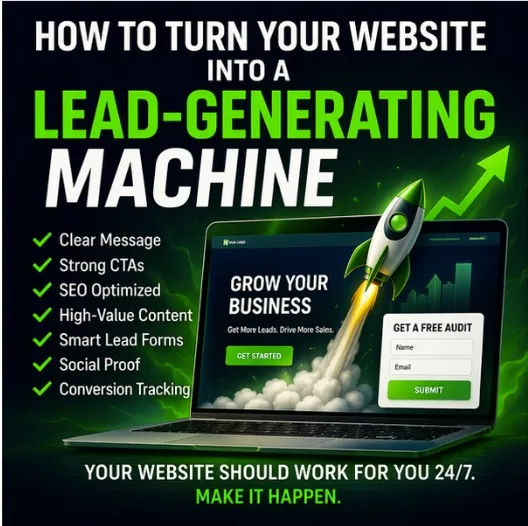 How to Turn Your Website Into a Lead-Generating Machine