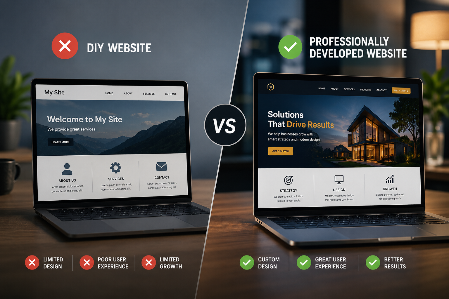 diy vs professional website website design lexington ky