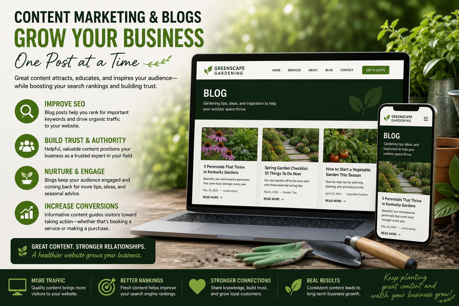 content marketing web marketing and design