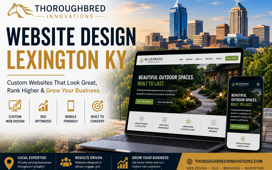 Website Design Lexington KY: Why a Professional Website Is Essential for Business Growth