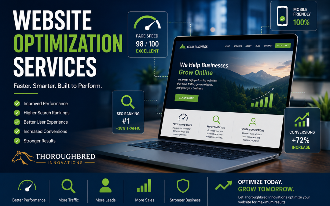 Website Optimization Services: Why Every Business Needs a Faster, Smarter Website