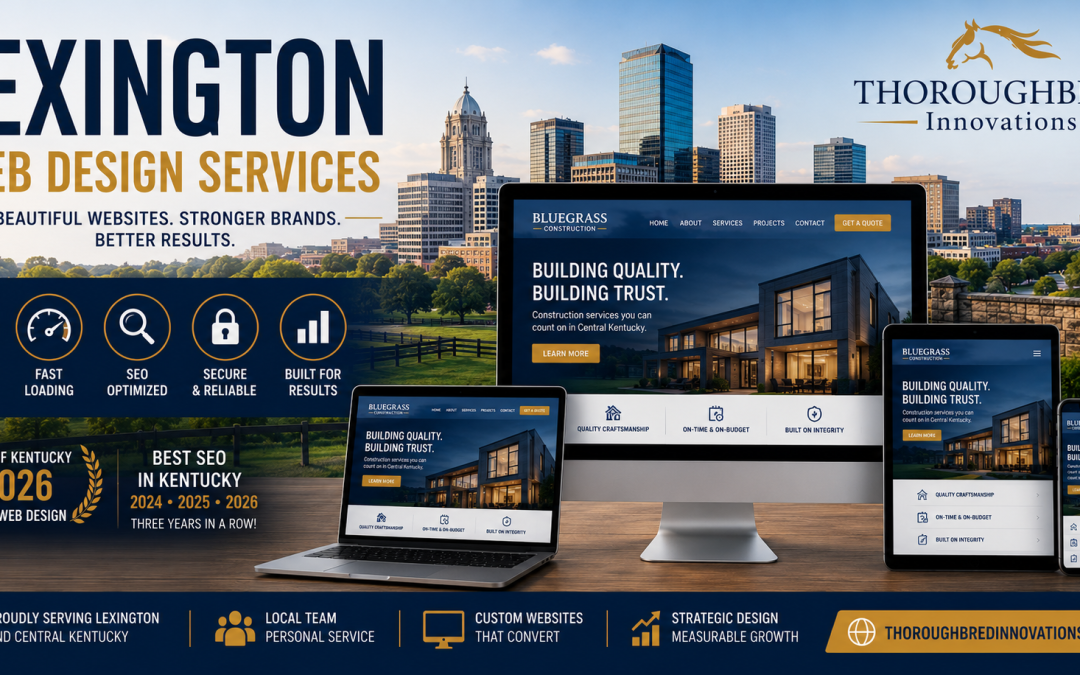 Lexington Web Design Services: Custom Websites That Help Your Business Grow
