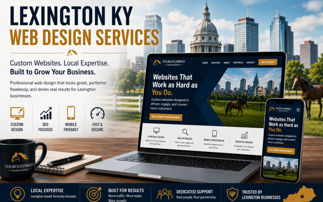 Lexington KY Web Design Services: Custom Websites Built to Help Local Businesses Grow