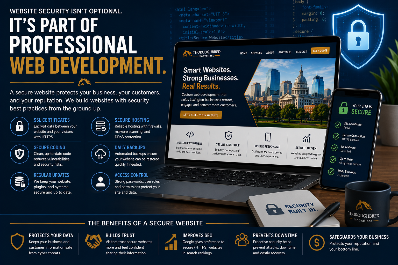 website security and web development web development services Lexington