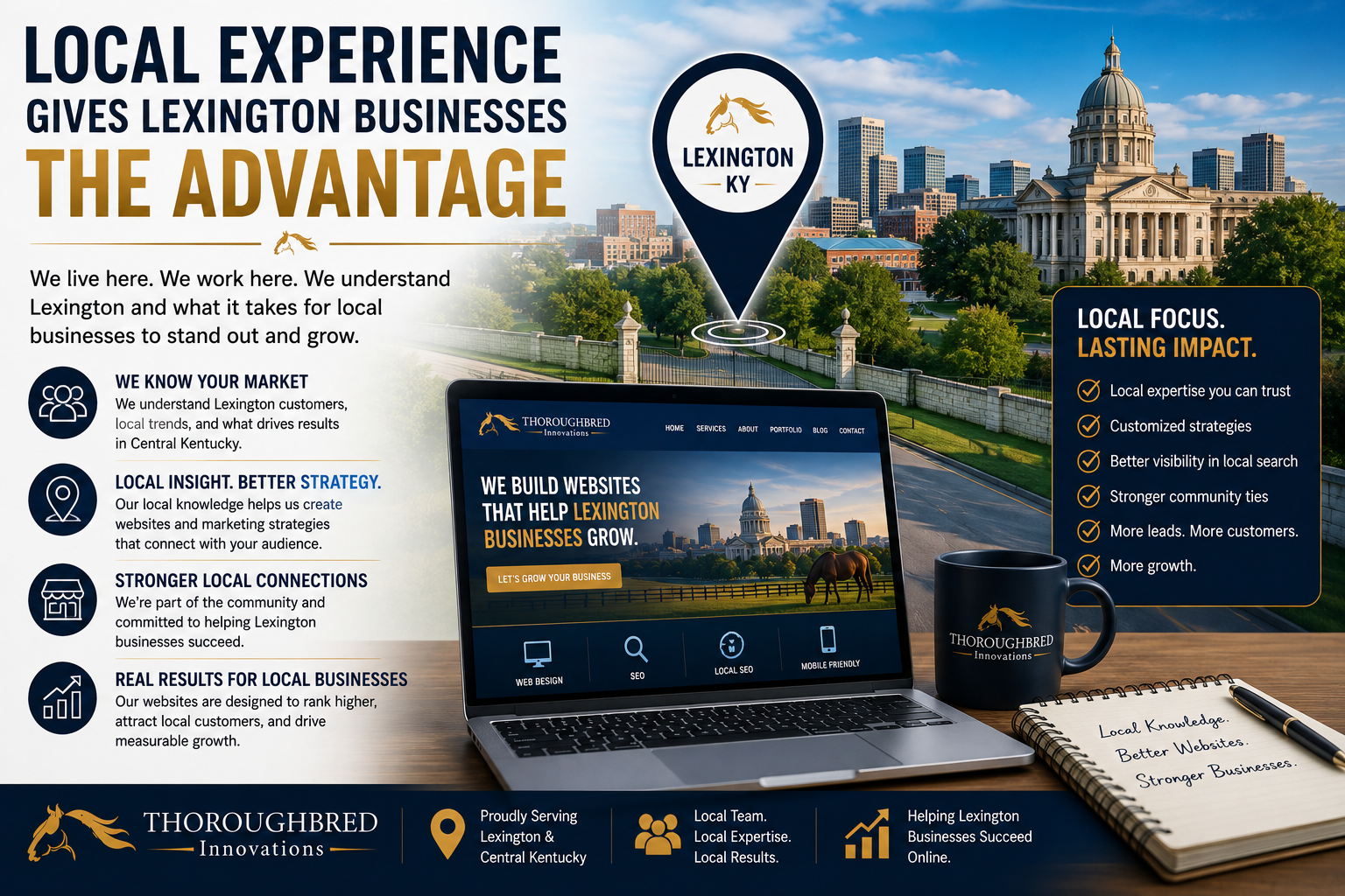 local experience web designer lexington ky