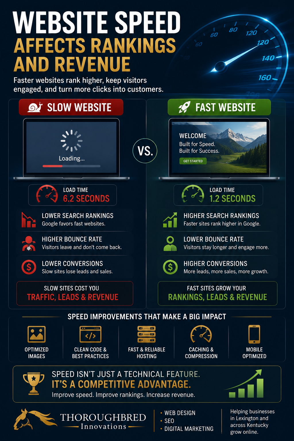 page speed affects revenue and rankings web designer lexington ky