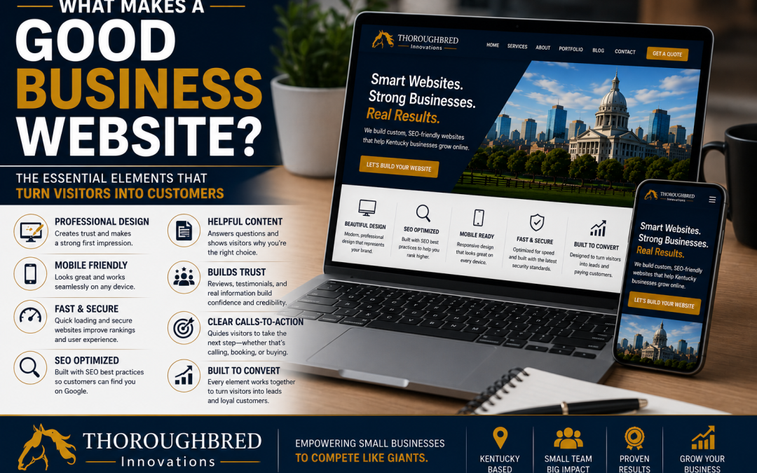 What Makes A Good Business Website? The Essential Elements Every Small Business Needs