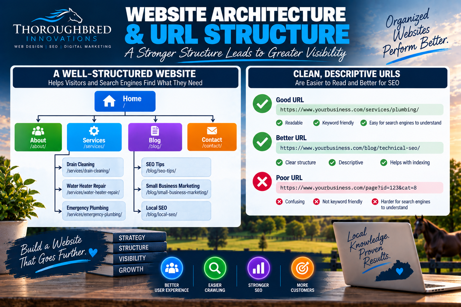 website architecture and url structure what is technical seo