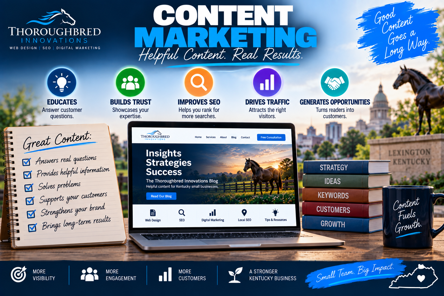 content marketing online marketers in Lexington