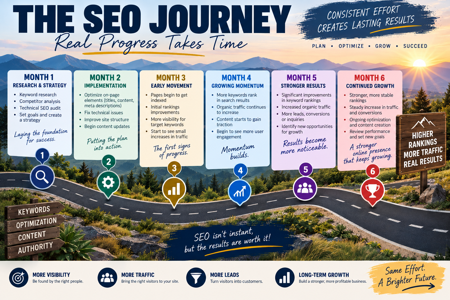 seo timeline how long does seo take to work